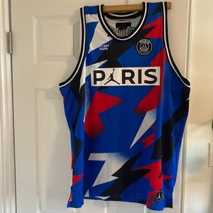 Jordan Paris Saint-Germaine basketball jersey. Size XXL
